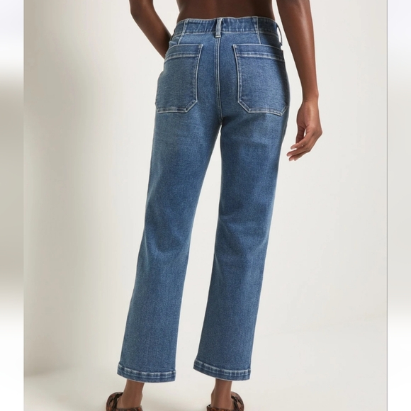 78&Sunny Scenic Route Slim Cropped Jean - Picture 4 of 8